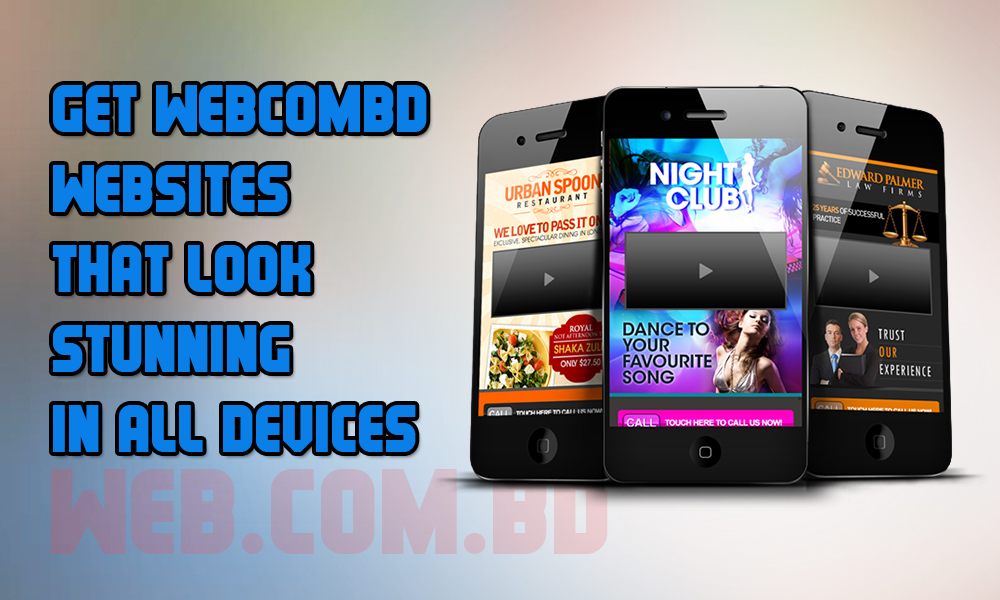 Mobile Device Compatible Responsive web Design
